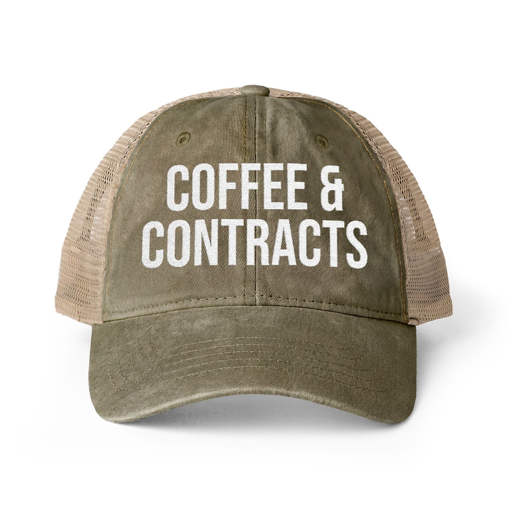 Women's Washed Mesh-Back Cap