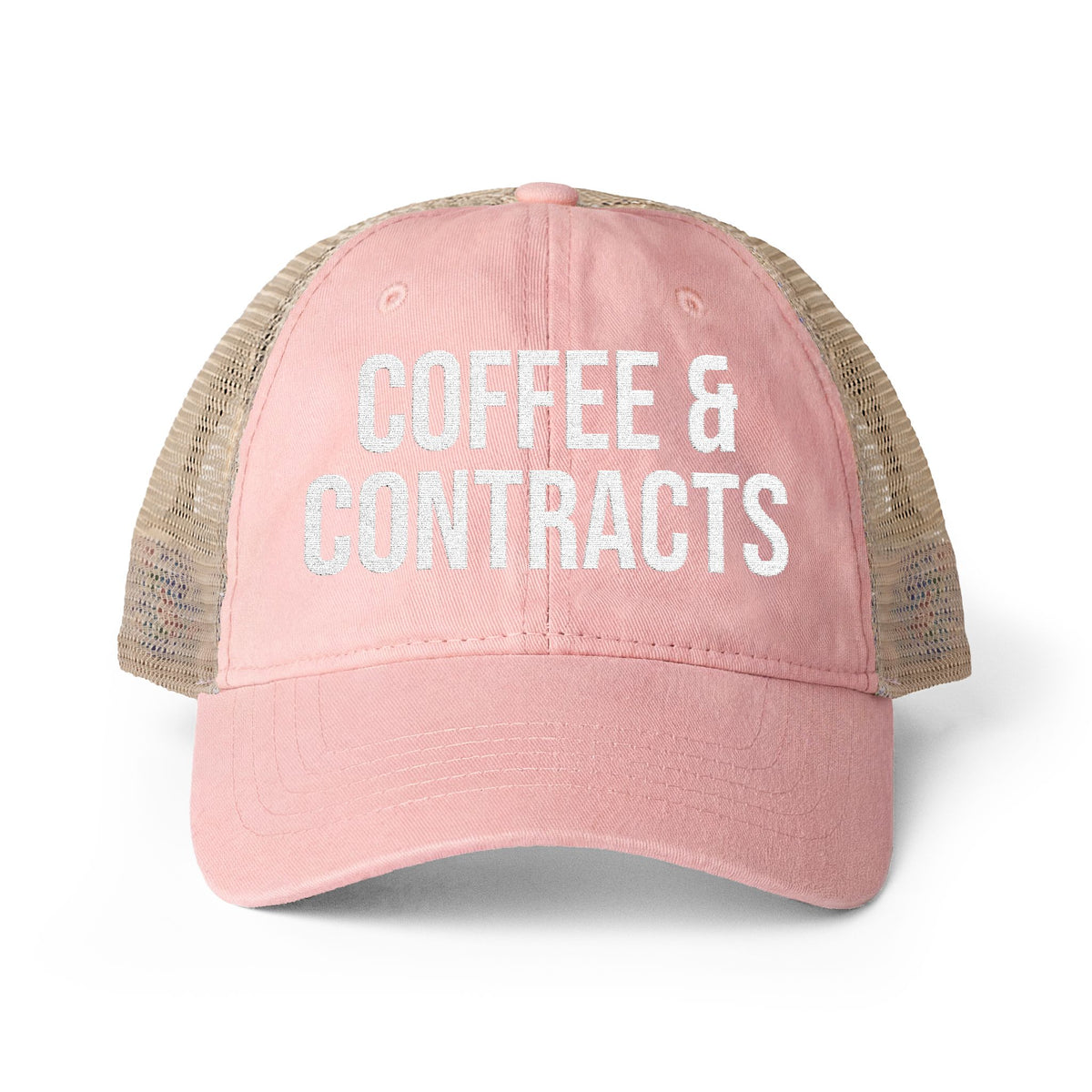Women's Washed Mesh-Back Cap