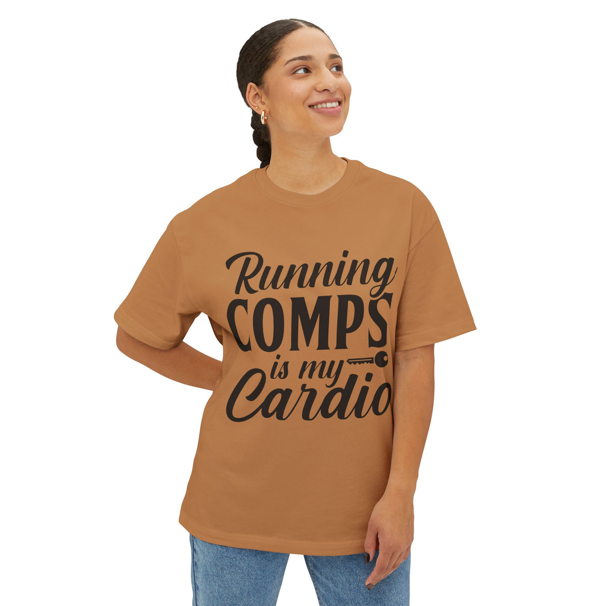 Running Comp’s Is My Cardio Graphic T-Shirt