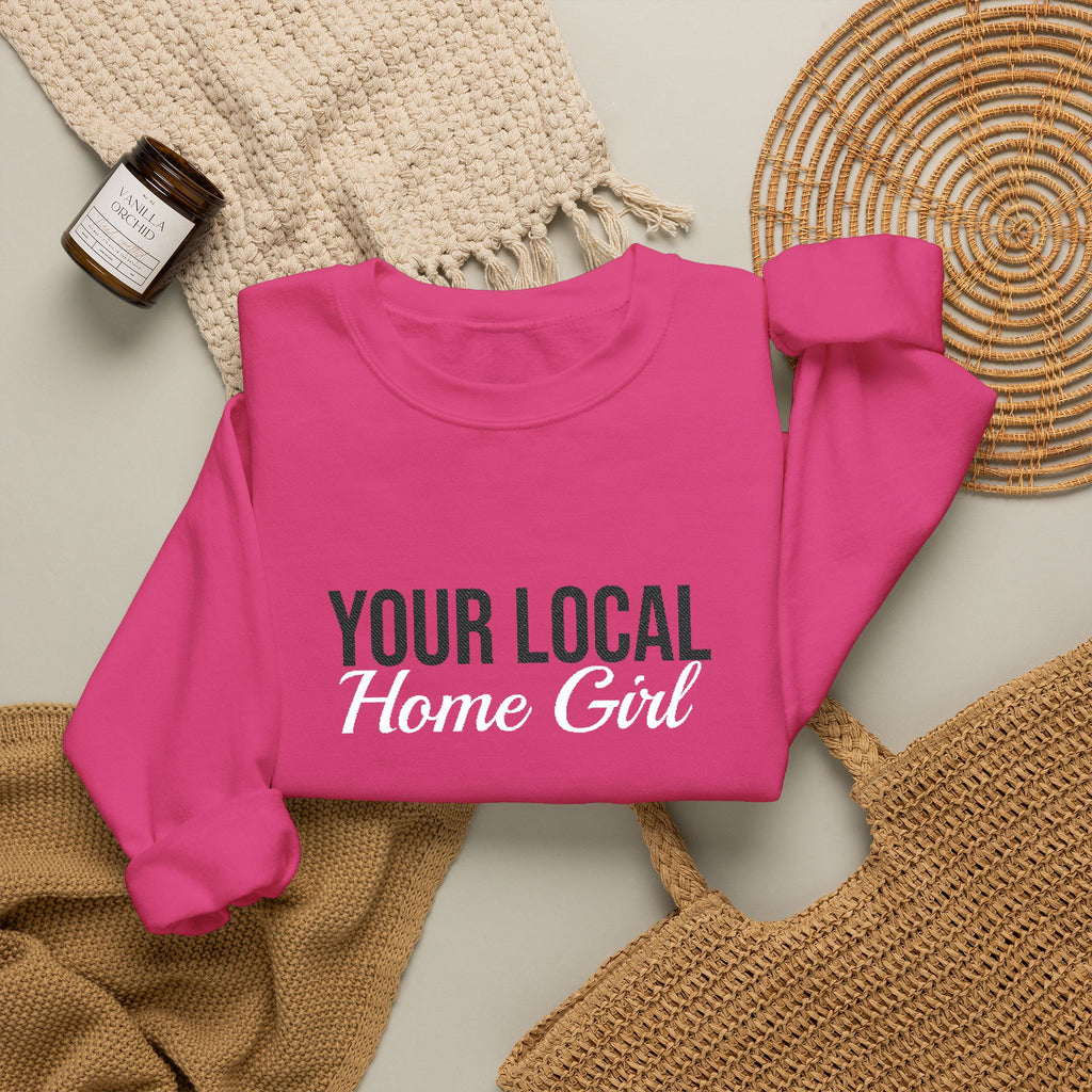 Light & Bright - Your Local Home Girl Crewneck Sweatshirt