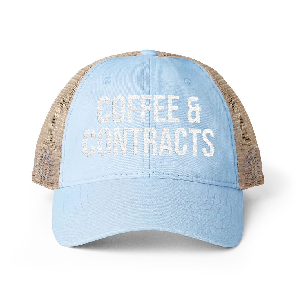 Women's Washed Mesh-Back Cap
