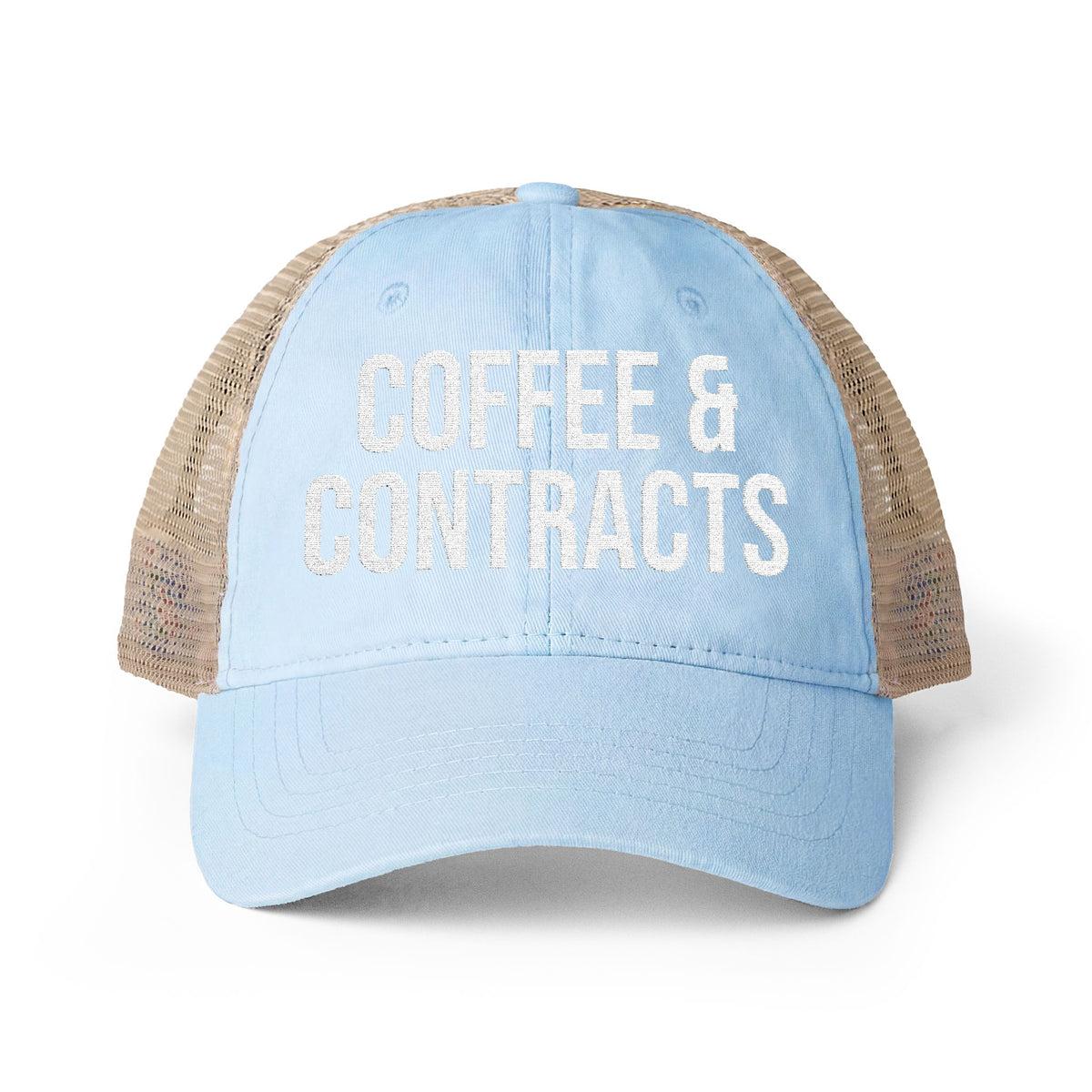 Women's Washed Mesh-Back Cap