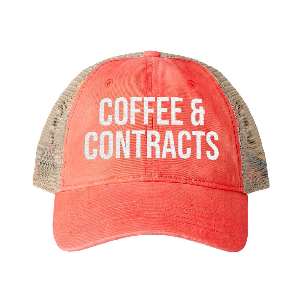 Women's Washed Mesh-Back Cap