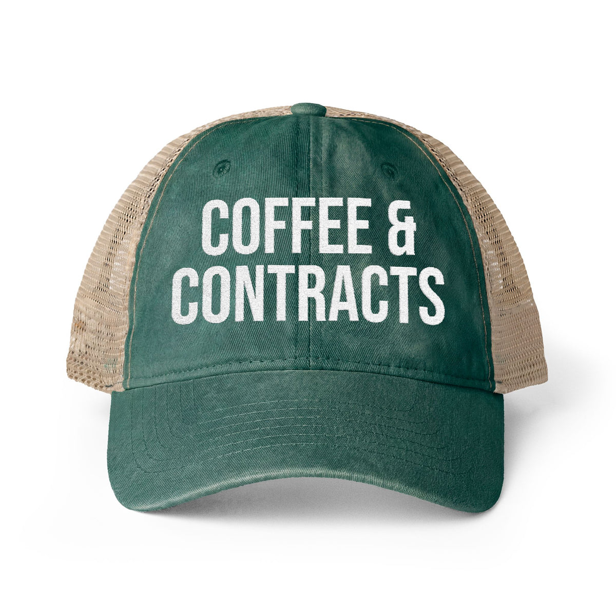 Women's Washed Mesh-Back Cap