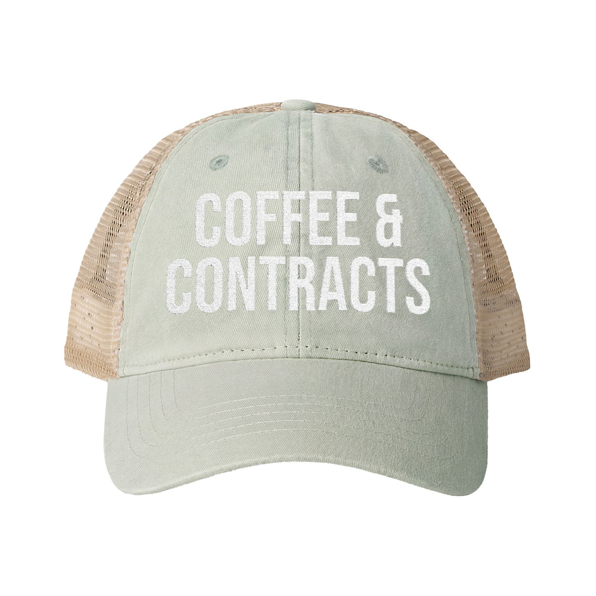 Women's Washed Mesh-Back Cap