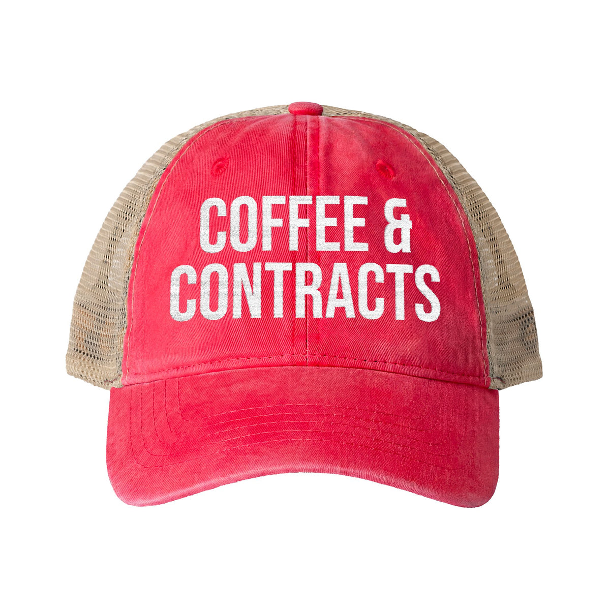 Women's Washed Mesh-Back Cap
