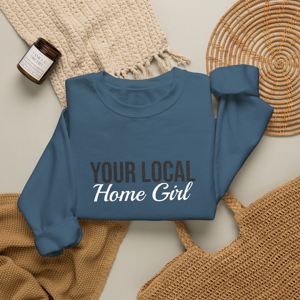 Light & Bright - Your Local Home Girl Crewneck Sweatshirt