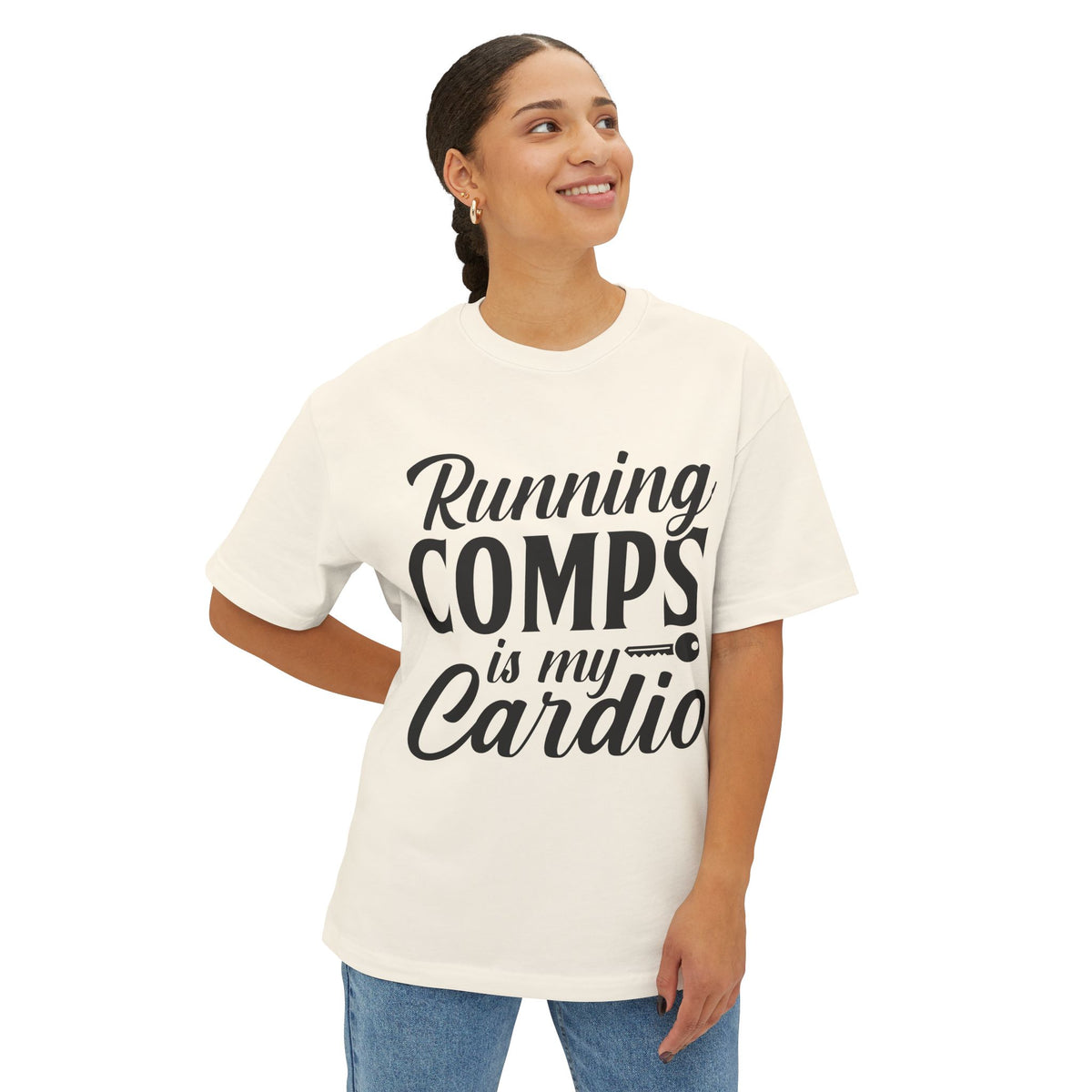 Running Comp’s Is My Cardio Graphic T-Shirt