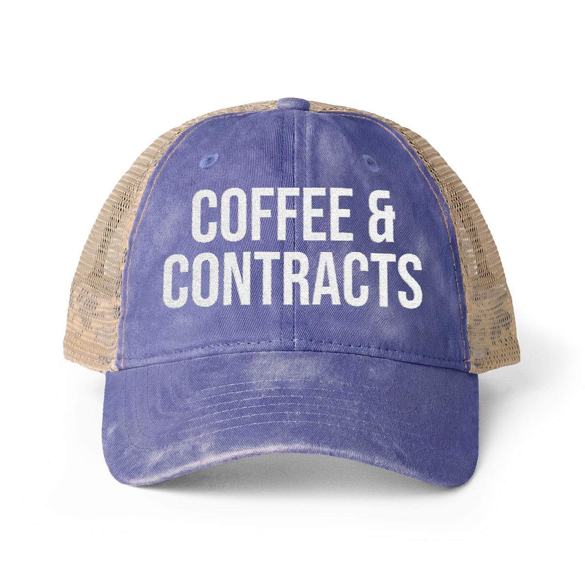 Women's Washed Mesh-Back Cap
