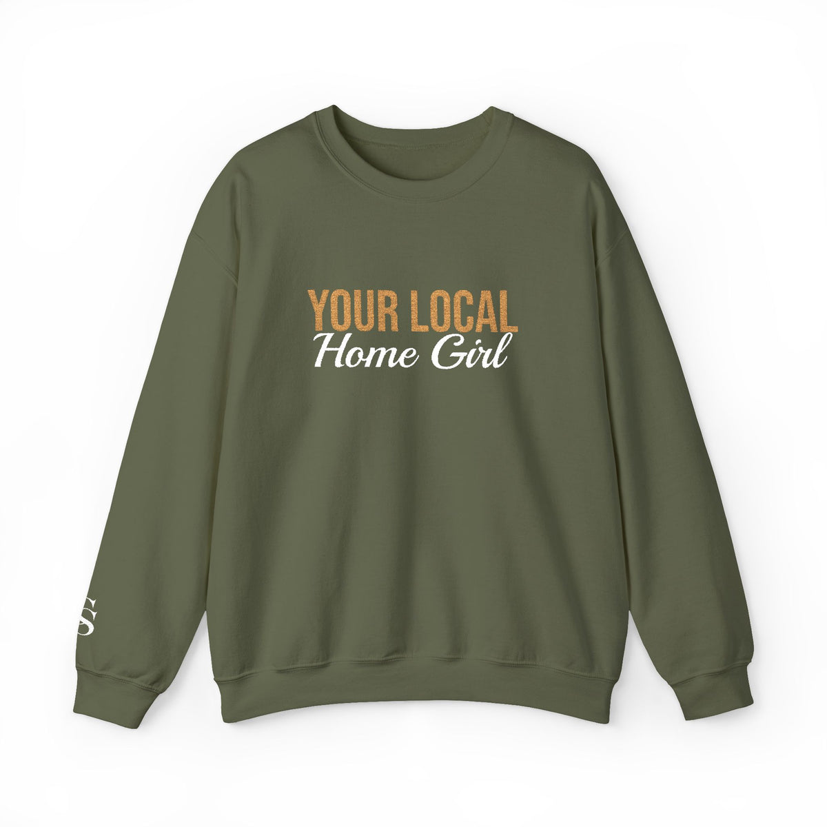 Dark Your Local Home Girl Crewneck Sweatshirt